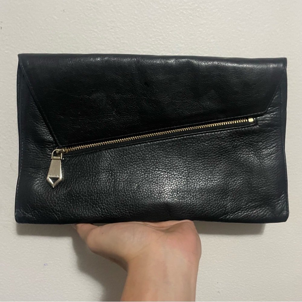 Christopher Kon Black Leather Bag Purse